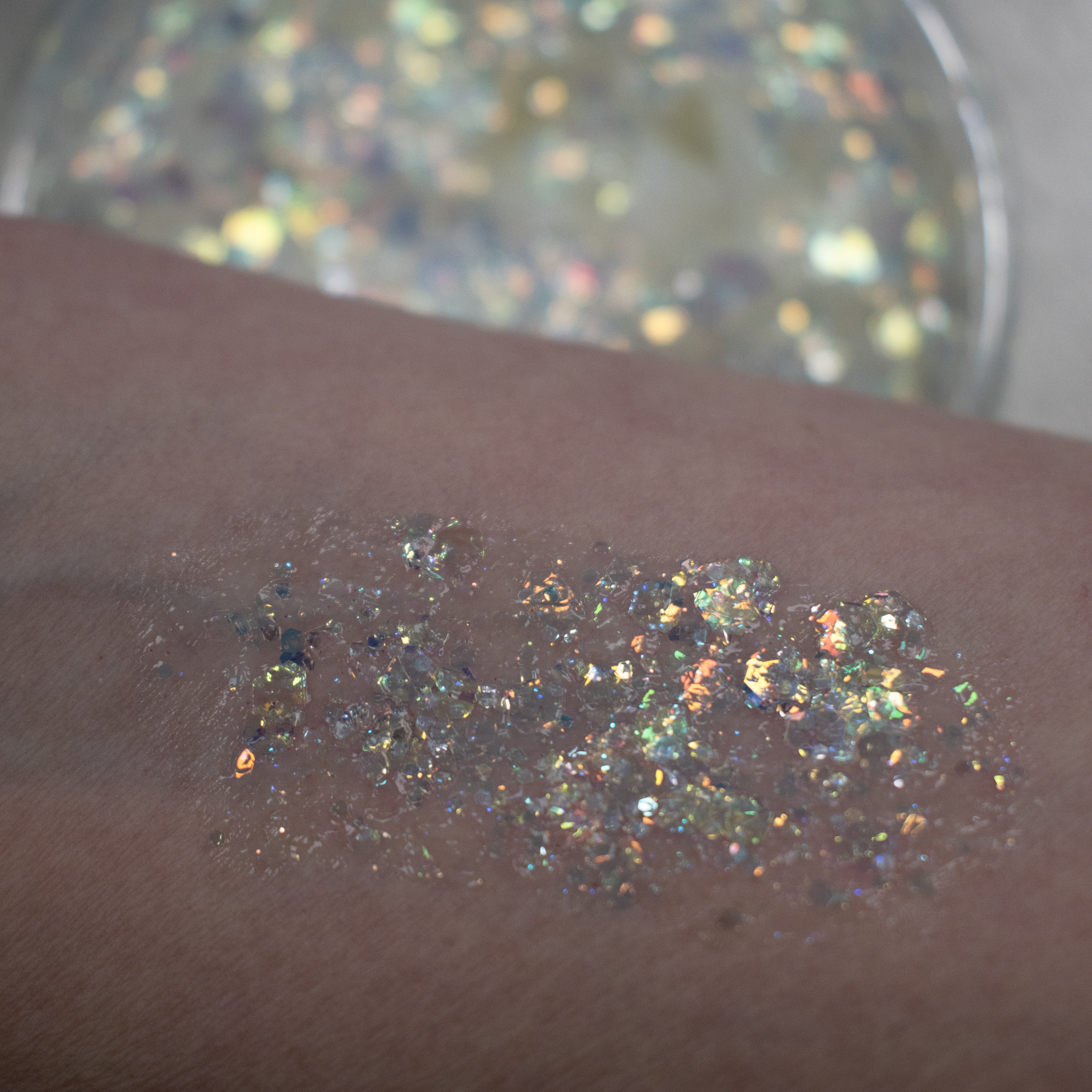 Iridescent Mirror Mirror Glitter Swatch